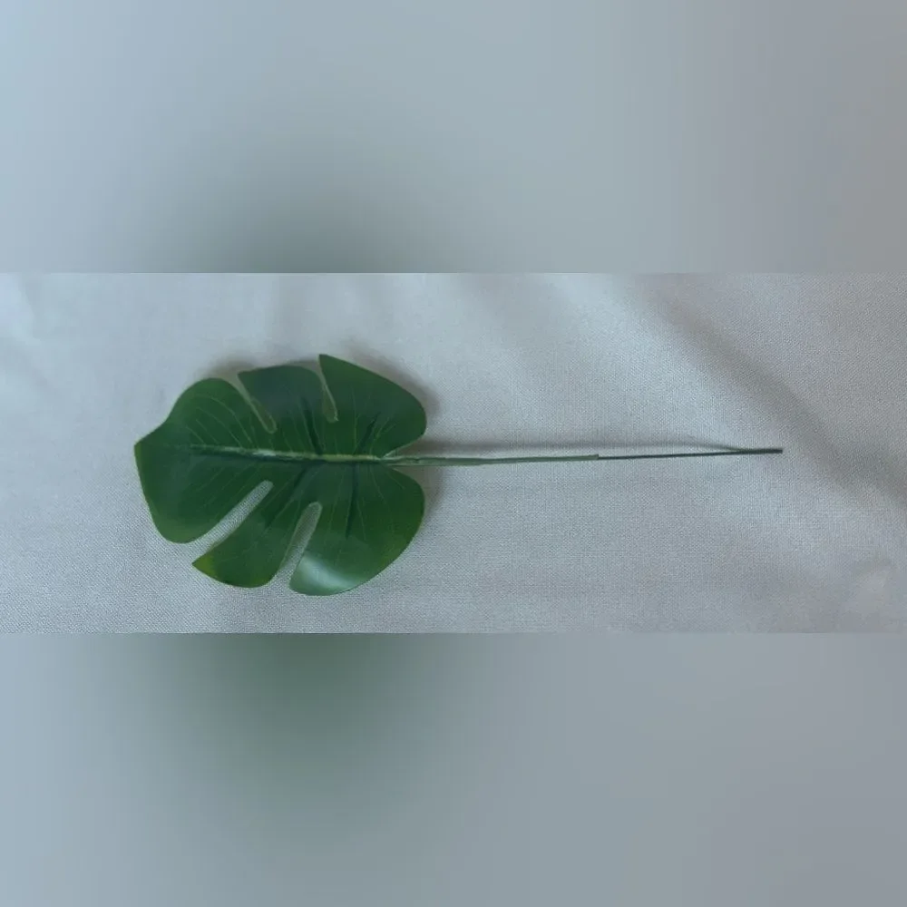 12 Faux Floral Leaves for Decor Approximately 8” long EPC